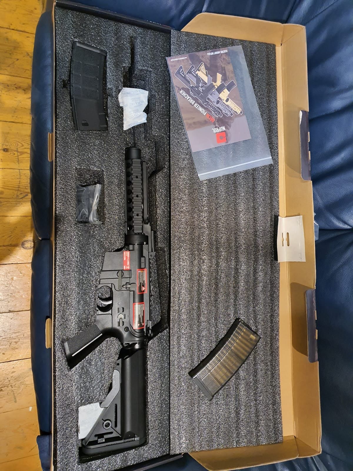 new gun in a box